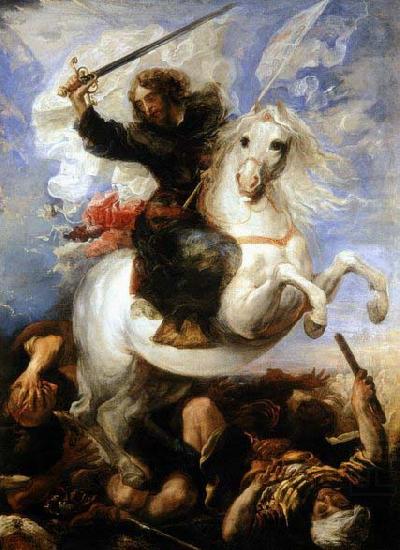 Juan Martin Cabezalero St James the Great in the Battle of Clavijo china oil painting image